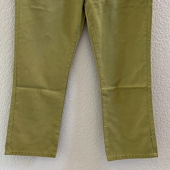 Free People • Sandrine Rose Green High Waist Denim Jeans Size 29 - Picture 3 of 6